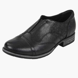 Earth Blythe Black size 5B Leather Shoes Relief Pod In Heel COMFORT